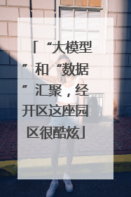 “大模型”和“数据”汇聚，经开区这座园区很酷炫
