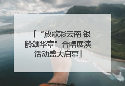 “放歌彩云南 银龄颂华章”合唱展演活动盛大启幕