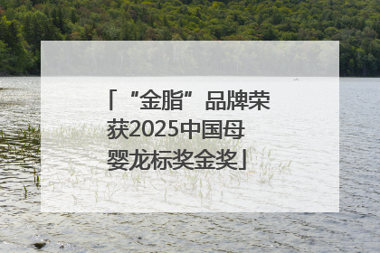 “金脂”品牌荣获2025中国母婴龙标奖金奖