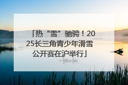 热“雪”驰骋！2025长三角青少年滑雪公开赛在沪举行