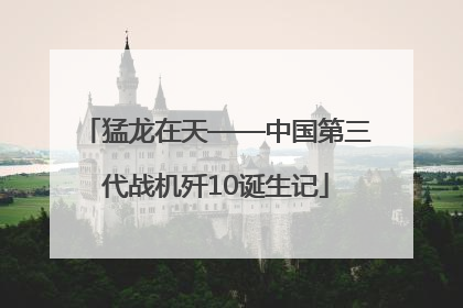 猛龙在天——中国第三代战机歼10诞生记