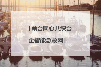 甬台同心共织台企智能急救网
