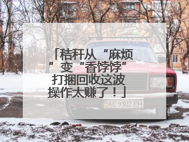 秸秆从“麻烦”变“香饽饽” 打捆回收这波操作太赚了！