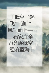 低空“起飞” 迎“风”而上——石家庄全力竞逐低空经济蓝海