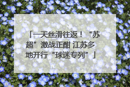 一天丝滑往返！“苏超”激战正酣 江苏多地开行“球迷专列”