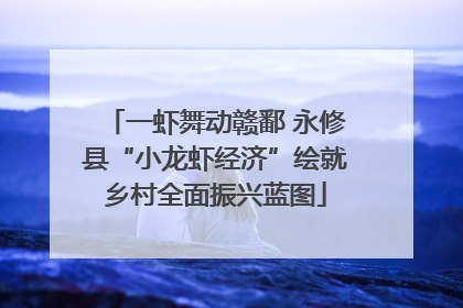 一虾舞动赣鄱 永修县“小龙虾经济”绘就乡村全面振兴蓝图