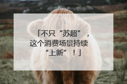 不只“苏超”，这个消费场景持续“上新”！