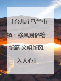 台儿庄马兰屯镇：移风易俗绘新篇 文明新风入人心