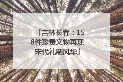 吉林长春：158件珍贵文物再现宋代礼制风华