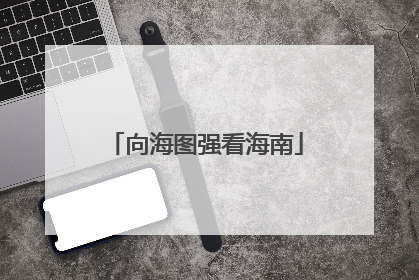 向海图强看海南