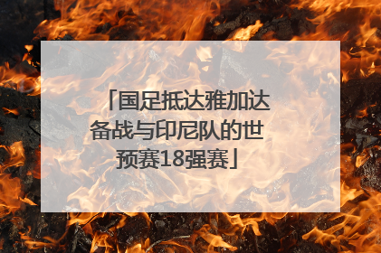 国足抵达雅加达备战与印尼队的世预赛18强赛