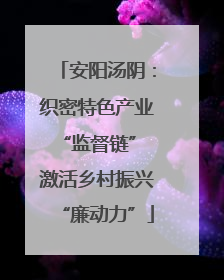 安阳汤阴：织密特色产业“监督链” 激活乡村振兴“廉动力”