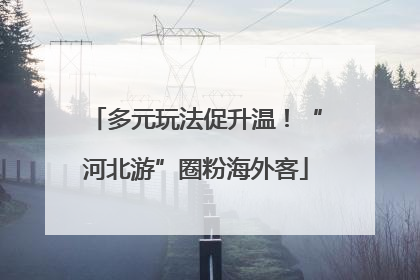 多元玩法促升温！“河北游”圈粉海外客