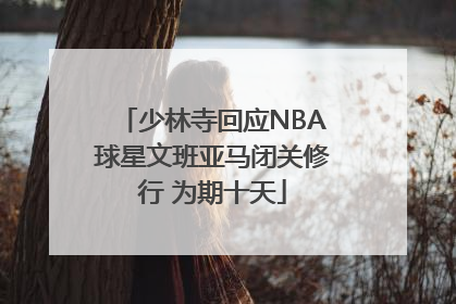 少林寺回应NBA球星文班亚马闭关修行 为期十天