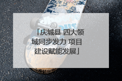 庆城县 四大领域同步发力 项目建设赋能发展