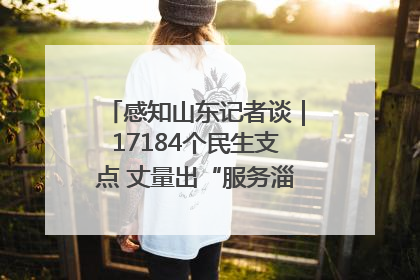 感知山东记者谈｜17184个民生支点 丈量出“服务淄博”的文明温度