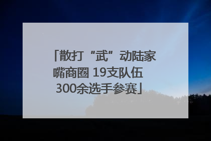 散打“武”动陆家嘴商圈 19支队伍300余选手参赛