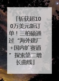 斩获超100万美元新订单！三柏硕通过“海外建厂+国内扩赛道”探索第二增长曲线