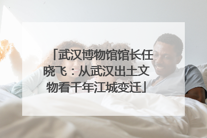 武汉博物馆馆长任晓飞：从武汉出土文物看千年江城变迁
