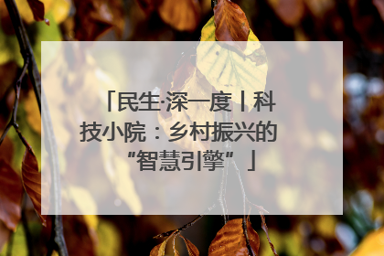 民生·深一度丨科技小院：乡村振兴的“智慧引擎”