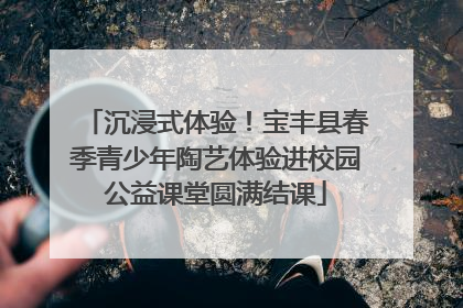 沉浸式体验！宝丰县春季青少年陶艺体验进校园公益课堂圆满结课
