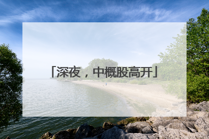 深夜，中概股高开