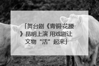 舞台剧《青铜·花腰》昆明上演 用戏剧让文物“活”起来