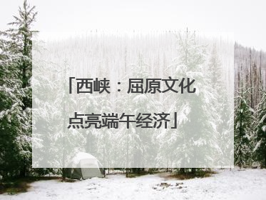 西峡：屈原文化点亮端午经济