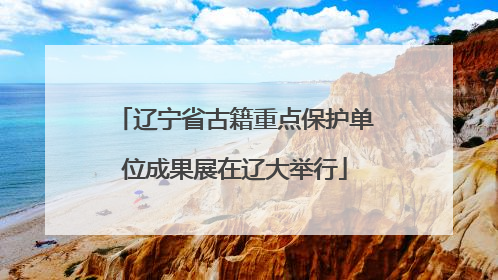 辽宁省古籍重点保护单位成果展在辽大举行