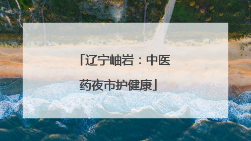 辽宁岫岩：中医药夜市护健康
