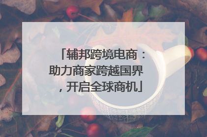辅邦跨境电商：助力商家跨越国界，开启全球商机