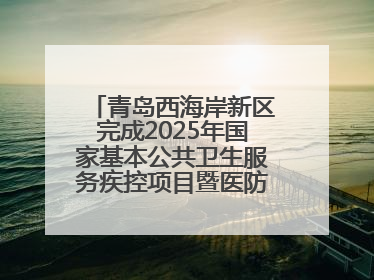 青岛西海岸新区完成2025年国家基本公共卫生服务疾控项目暨医防融合督导工作
