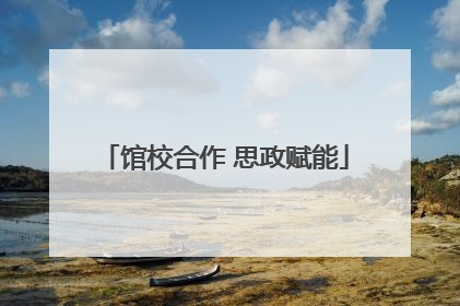 馆校合作 思政赋能